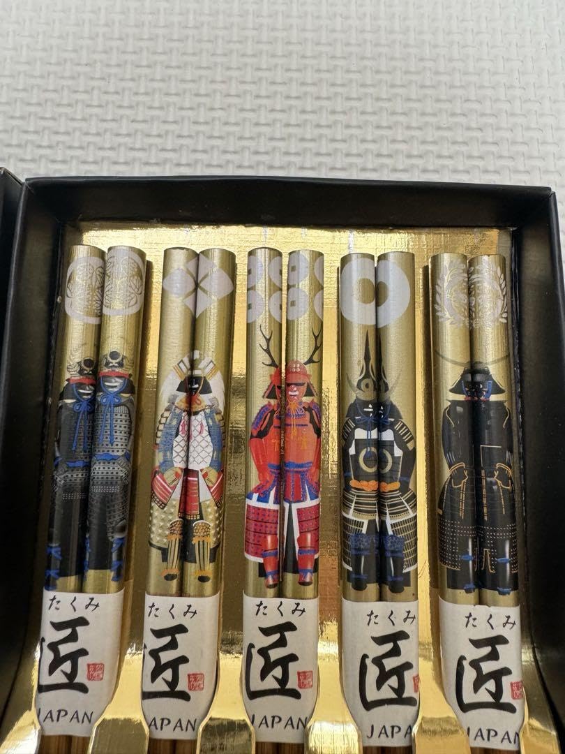 Amazon.co.jp: Sengoku Busho 5 Set Chopsticks : Home & Kitchen
